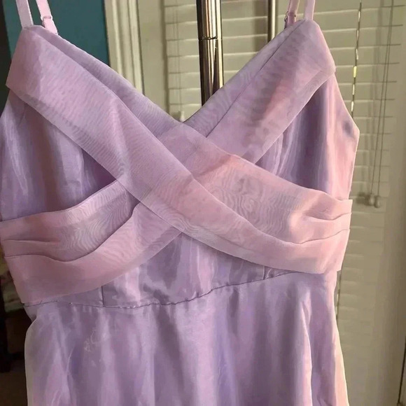 Lulus - endlessly angelic lavendar maxi dress woman’s size S - Picture 7 of 8